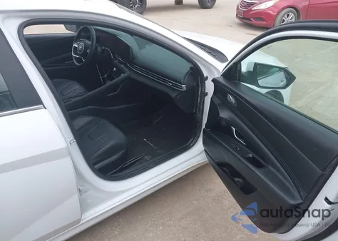 2021 Hyundai Elantra Hybrid Limited из США, поврежденный, VIN KMHLN4AJ0MU007859